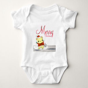 Weihnachten Baby Strampler