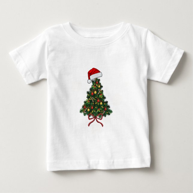 Weihnachten Baby T-shirt (Vorderseite)