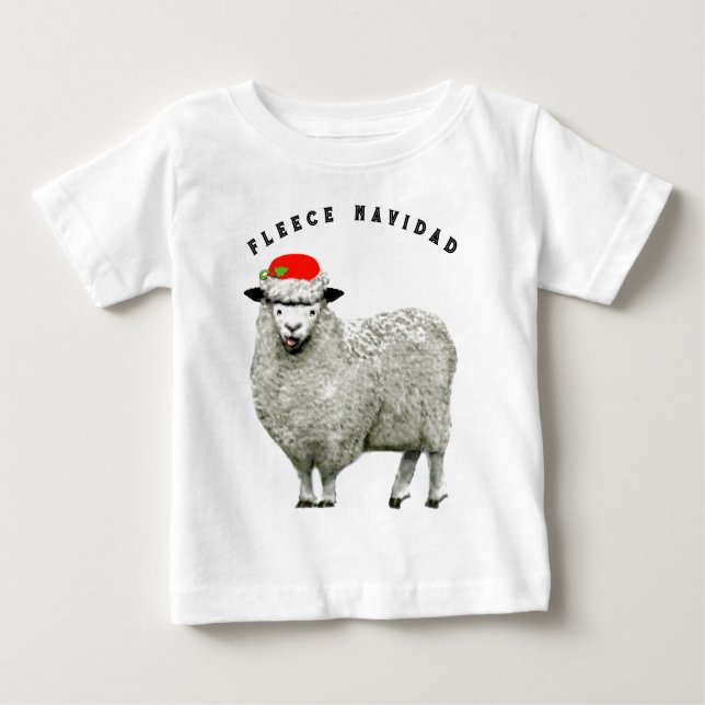 Weihnachten Baby T-shirt (Vorderseite)