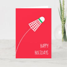 Weihnachten Badminton