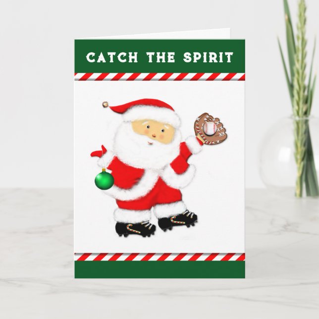 Weihnachten Baseball (Vorderseite)