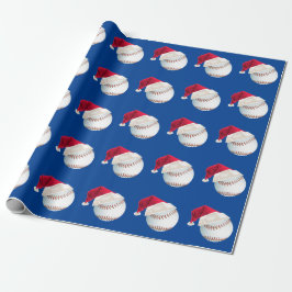 Weihnachten Baseball Funny Weihnachten Weihnachtsf Geschenkpapier