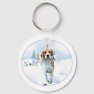 Weihnachten Beagle Schlüsselanhänger