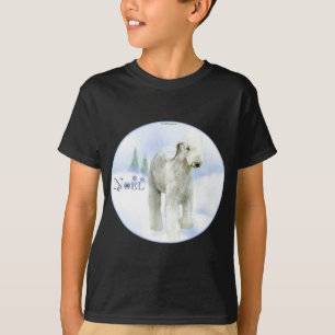Weihnachten Bedlington Terrier T-Shirt