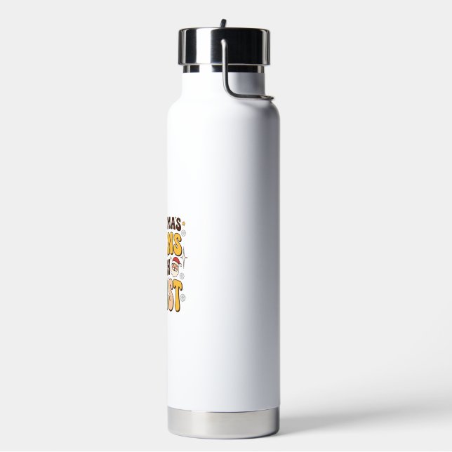 Weihnachten beginnt mit Christus Santa Baum Design Trinkflasche (Links)