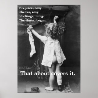 Weihnachten Begun - Poster