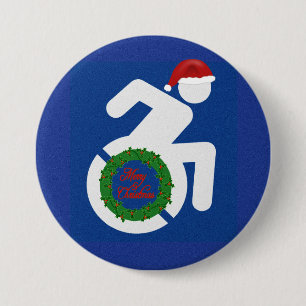 Weihnachten behindert button