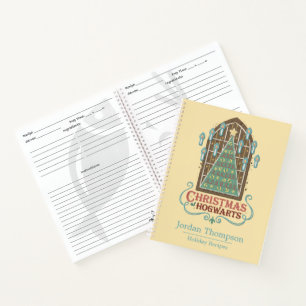 Weihnachten bei HOGWARTS™ Cookie Graphic Notizbuch
