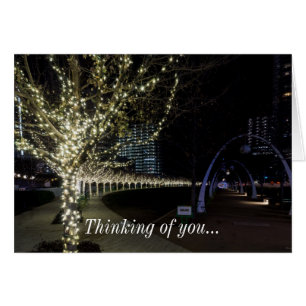 Weihnachten bei Klyde Warren Park denken an U Card