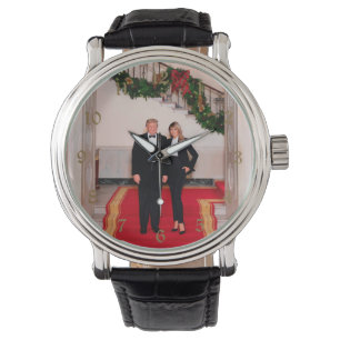 Weihnachten bei Präsident Donald Trump & Melania Armbanduhr