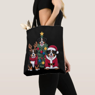 Weihnachten Berner Sennenhund Weihnachtsmann Weihn