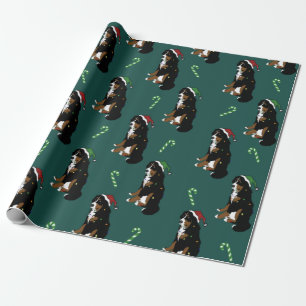 Weihnachten Bernese Mountain Dog Geschenkpapier