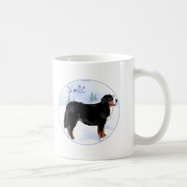 Weihnachten Bernese Mountain Dog Kaffeetasse (Rechts)