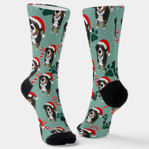 Weihnachten Bernese Mountain Dog Socks Socken