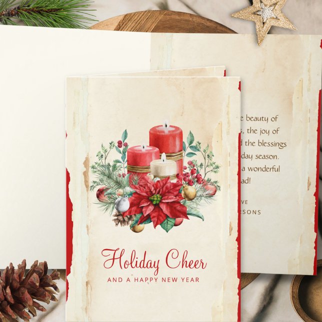 Weihnachten Berry Greenery Red Poinsettia (Von Creator hochgeladen)