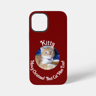 Weihnachten, beste Katze überhaupt, Katzenfoto, iPhone 12 Mini Hülle
