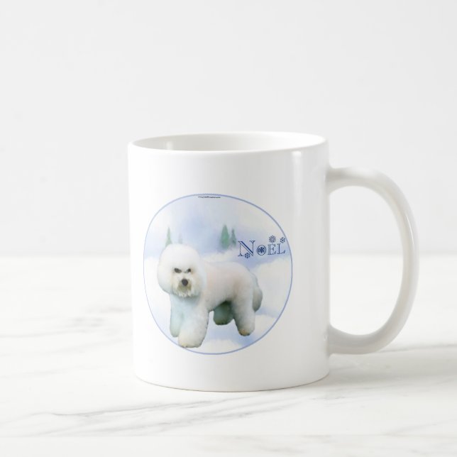 Weihnachten Bichon Frise Tasse (Rechts)