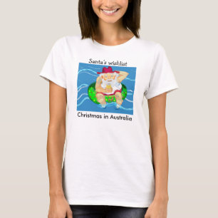 Weihnachten - Bier, Schwimmen und Entspannung T-Shirt