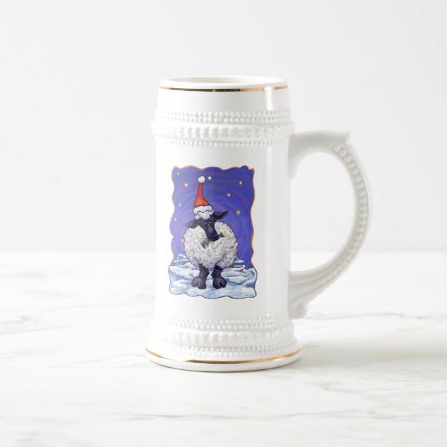 Weihnachten Bierglas (Rechts)