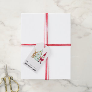 Weihnachten bis Weihnachten und von und zu Weihnac Geschenkanhänger
