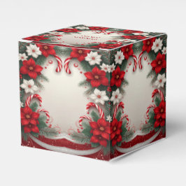 Weihnachten Blumenstrauß Canes Holiday Favor Box Geschenkschachtel