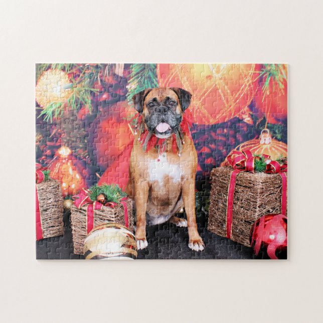 Weihnachten - Boxer - Ava Puzzle (Horizontal)