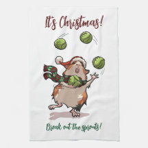 Weihnachten! Break die Sprossen aus! Guinea Pig