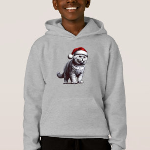 Weihnachten Britische Kurzhaarkatze, Weihnachten W Hoodie