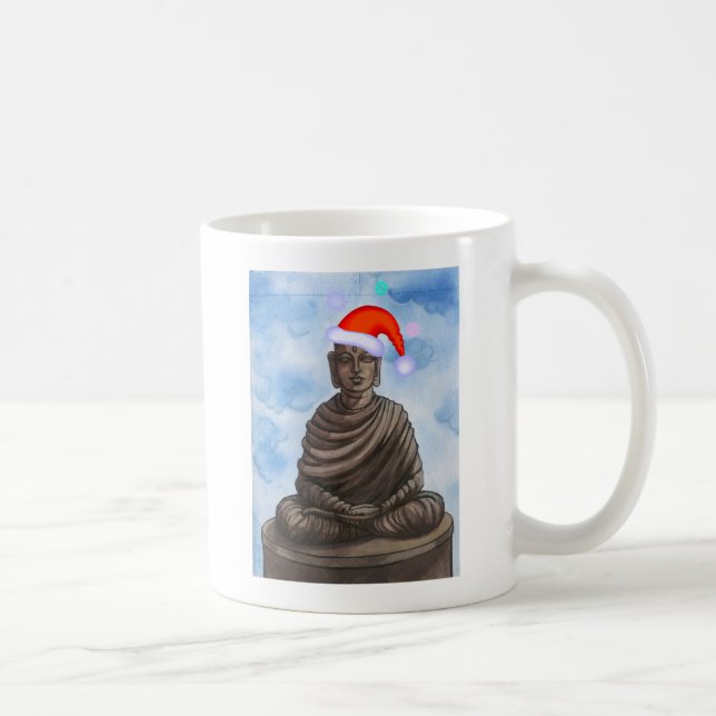 Weihnachten Buddha! Tasse (Rechts)