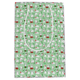 Weihnachten Bunnies Mittlere Geschenktüte