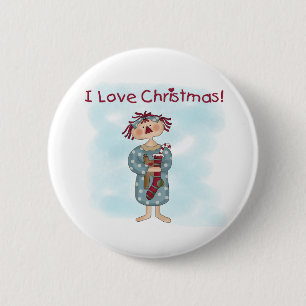 Weihnachten Button