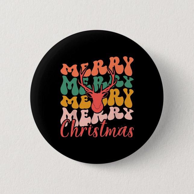 Weihnachten Button (Vorderseite)