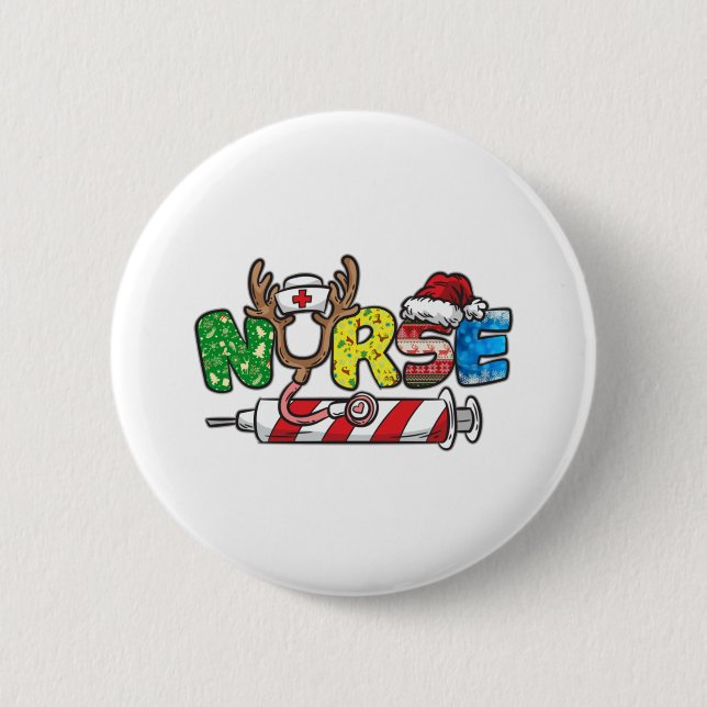 Weihnachten Button (Vorderseite)