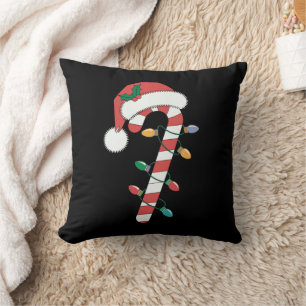 Weihnachten Candy Cane Weihnachtsmann Xmas Kinder Kissen