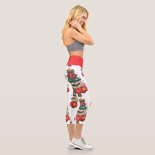 Weihnachten Capri Leggings (Rechts)