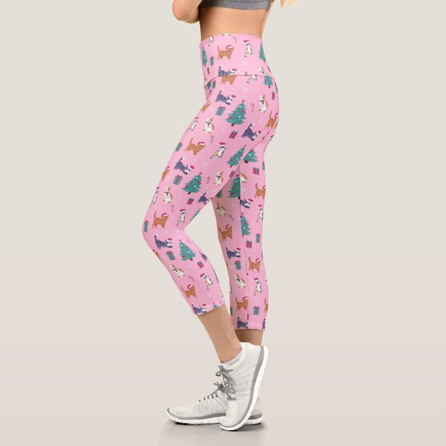 Weihnachten Capri Leggings (Links)