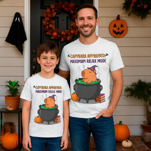 Weihnachten Capybara "Maximum Relax Mode" T-Shirt