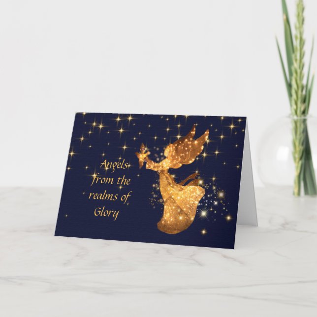 Weihnachten Carol Angel's From Realms of Glory Hol (Vorderseite)