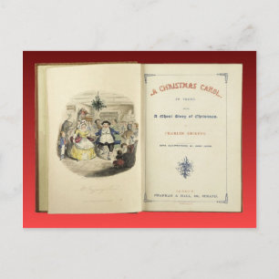 Weihnachten Carol, Frontispiz von der Erstausgabe