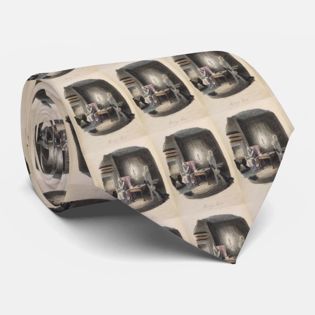 Weihnachten Carol - Marleys Geist Krawatte (Gerollt)