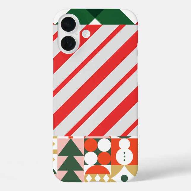 Weihnachten Case-Mate iPhone Hülle (Rückseite)