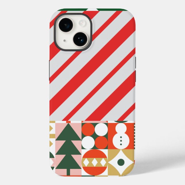 Weihnachten Case-Mate iPhone Hülle (Rückseite)