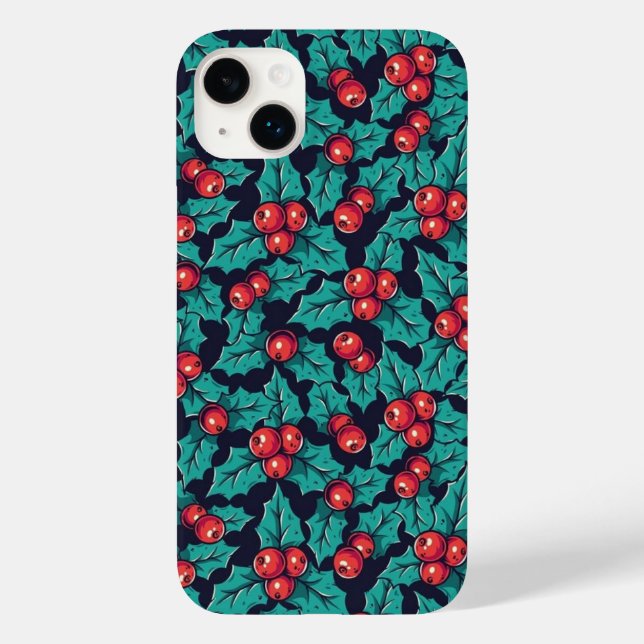 Weihnachten Case-Mate iPhone Hülle (Rückseite)