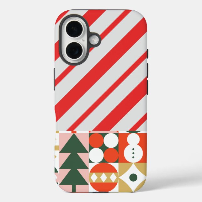 Weihnachten Case-Mate iPhone Hülle (Rückseite)