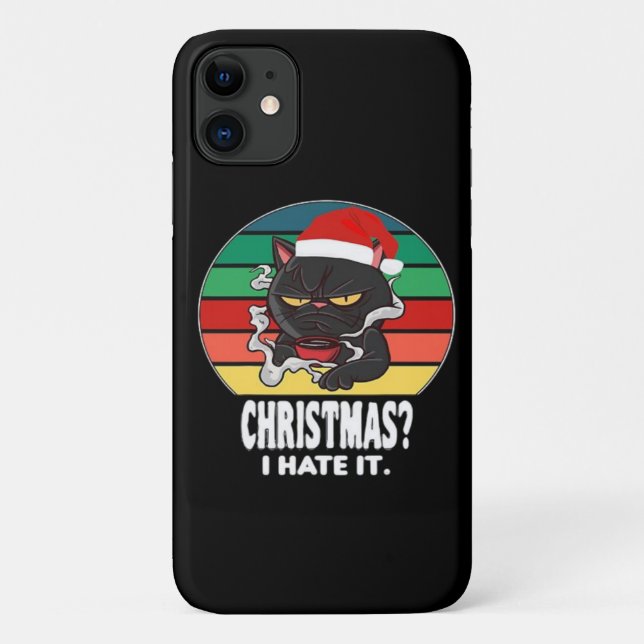 Weihnachten Case-Mate iPhone Hülle (Rückseite)