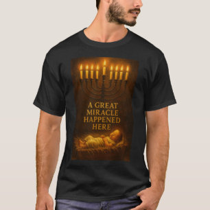 Weihnachten Chanukka Christlich T-Shirt