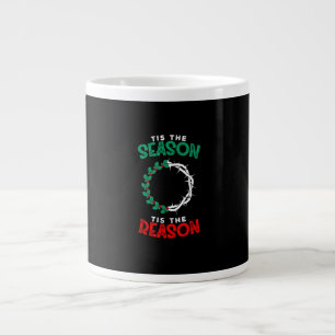 Weihnachten Christlich - Die Jahreszeit Jumbo-Tasse
