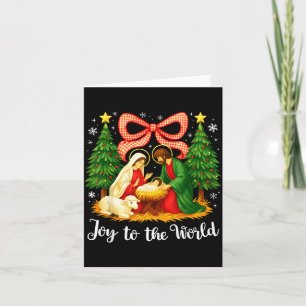 Weihnachten Christliche Freude Für Die Welt Kokett Karte