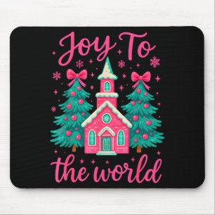 Weihnachten Christliche Krippe Freude Für Die Welt Mousepad