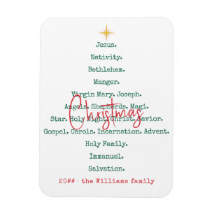 Weihnachten Christlicher Glaube Jesus Religiöse Magnet